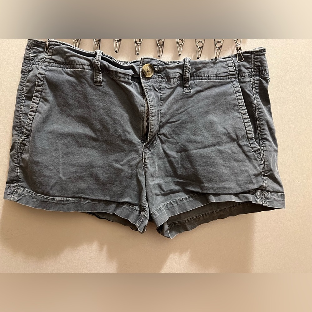 American eagle outfitters shortie stretch grey shorts